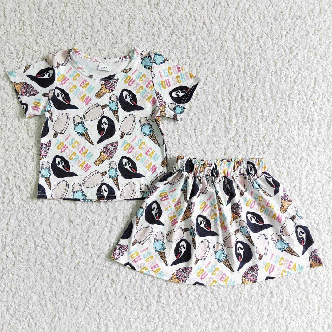 Scream Skirt Outfit